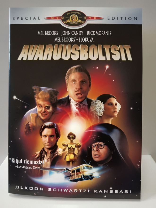 2 x dvd Avaruusboltsit - Spaceballs special edition