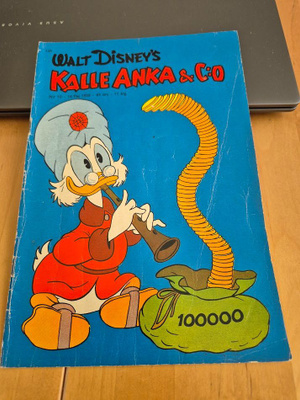 Kalle Ankka & C:O N:r 10 - 16 Maj. 1958 sarjakuvalehti