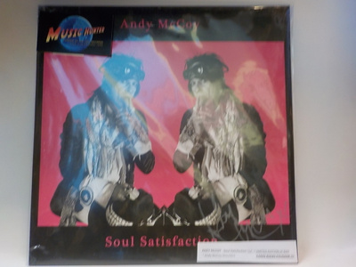ANDY MCCOY - SOUL SATISFACTION UUSI 12" +NIMMARIT