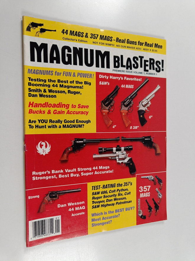 Magnum blasters! premiere issue volume 1, number 1