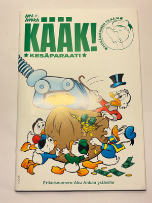Aku Kääk! erikoisnumero hieno!