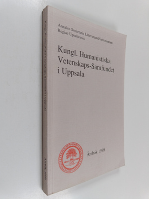 Kungl. Humanistiska Vetenskaps-Samfundet i Uppsala. Årsbo...