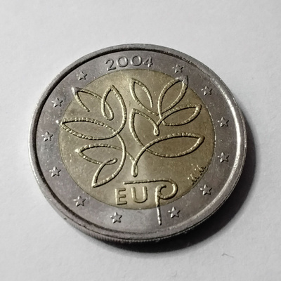 Suomi 2 euro 2004 circ "risuraha"