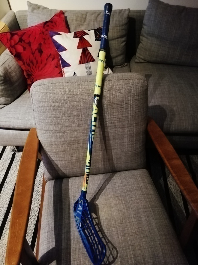 Salming Quest 2 Flex 35 carbon tech - salibändi maila 80cm