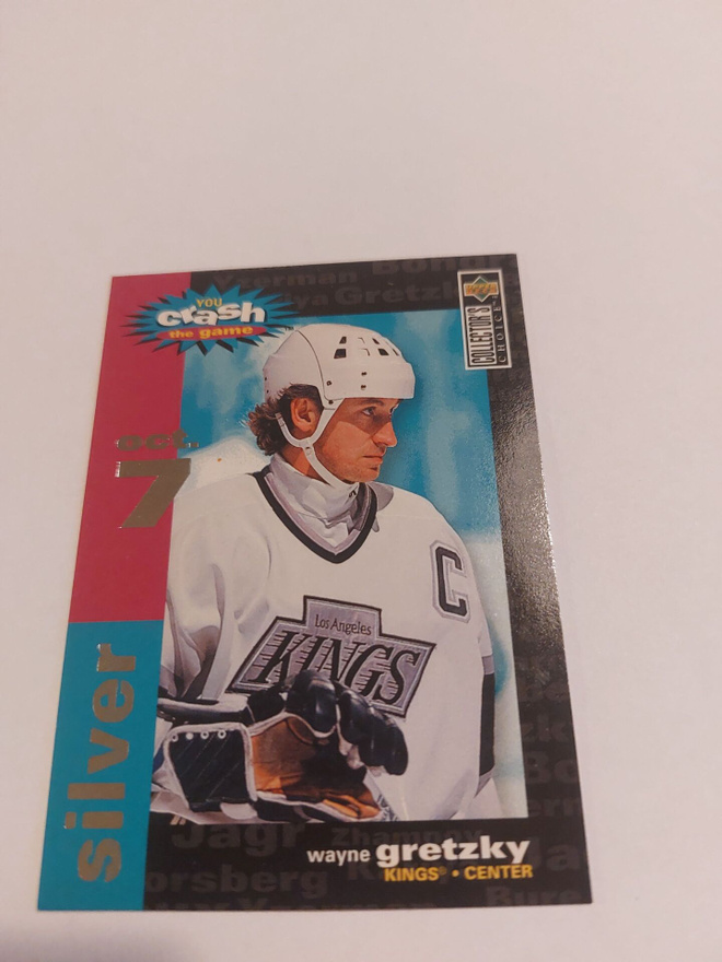 1995-96 CC Crash the Game Silver #C3 Wayne Gretzky