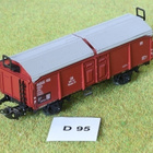 #D95 Märklin 4619 siirtokattovaunu, H0 - pikkukuva 2