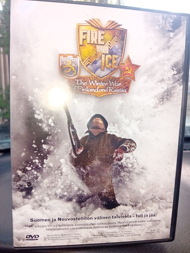 DVD Fire and ice Suomen ja Neuvostoliiton välinen talvisota