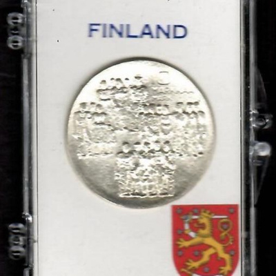 10mk 1977 Itsenäisyys 60.v hopeaa