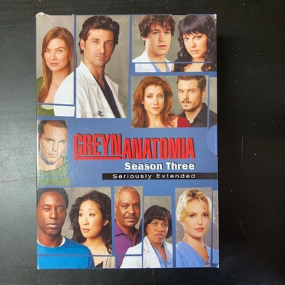 Greyn anatomia - Kausi 3 7DVD