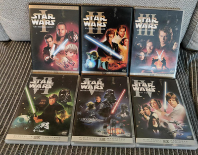 Star Wars I-VI ( 9dvd )