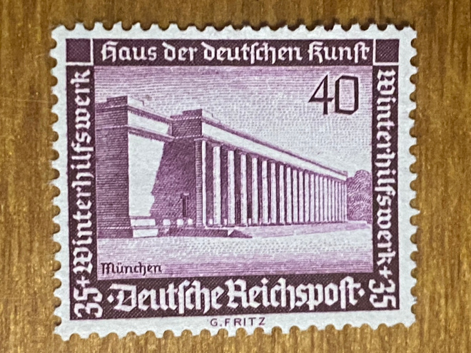 SAKSA REICH 1936 TALVIAPU MERKKI**
