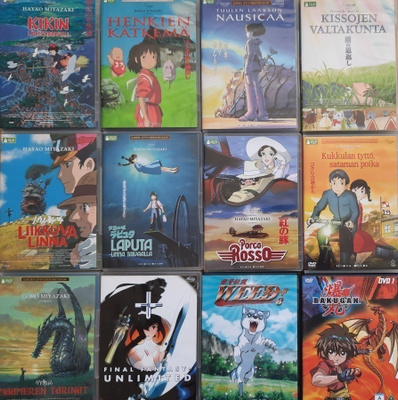 Anime 12 kpl.