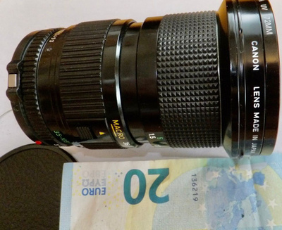 VANHA Objektiivi Canon Zoom FD 35-105mm 1:3,5 SIISTI