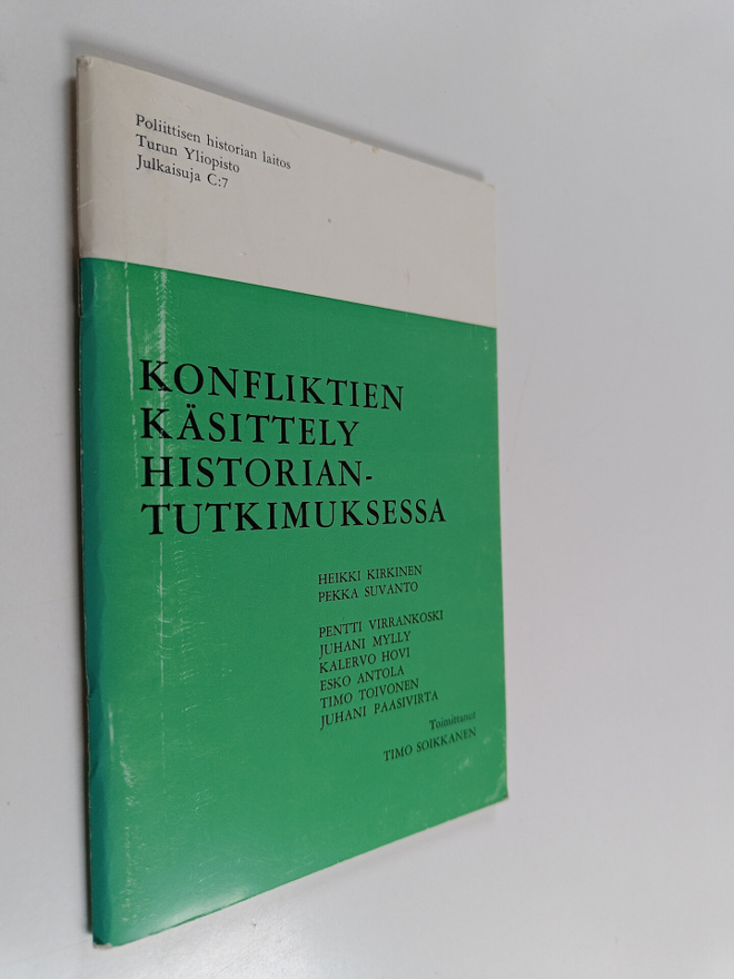 Konfliktien käsittely historiantutkimuksessa