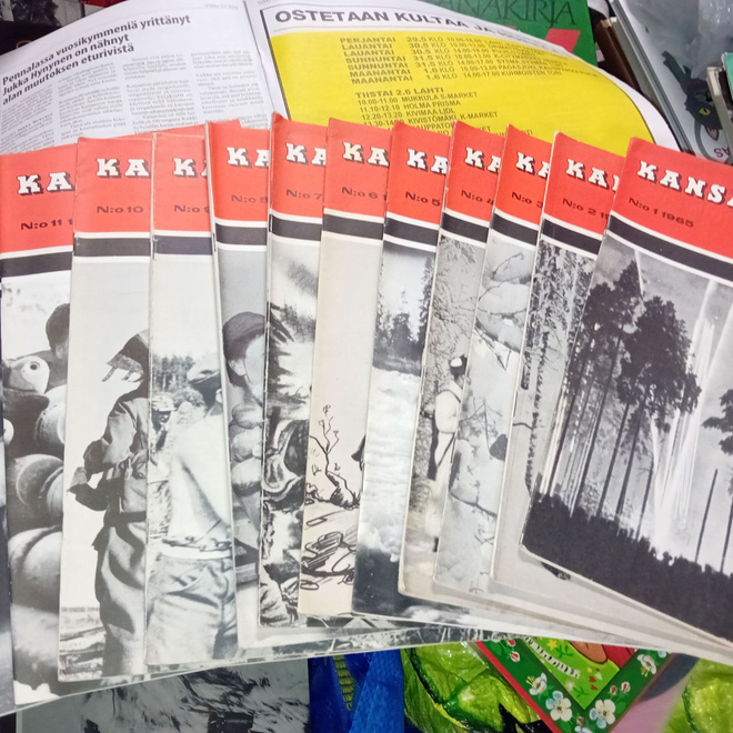 Kansa taisteli vuosikerta 1965 numerot 1-12  ( SIS POSTIKUL)