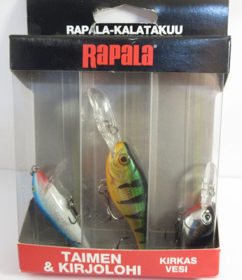 Rapala Kalatakuu viehesarja Taimen&Kirjolohi kirkas vesi