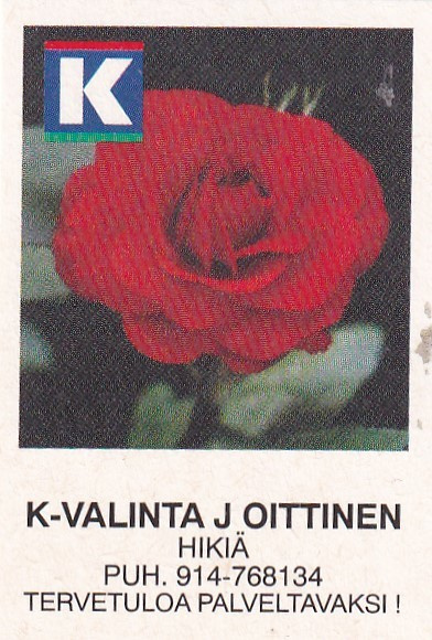 Hikiä. K - Valinta J. Oittinen  , Kesko     6/16