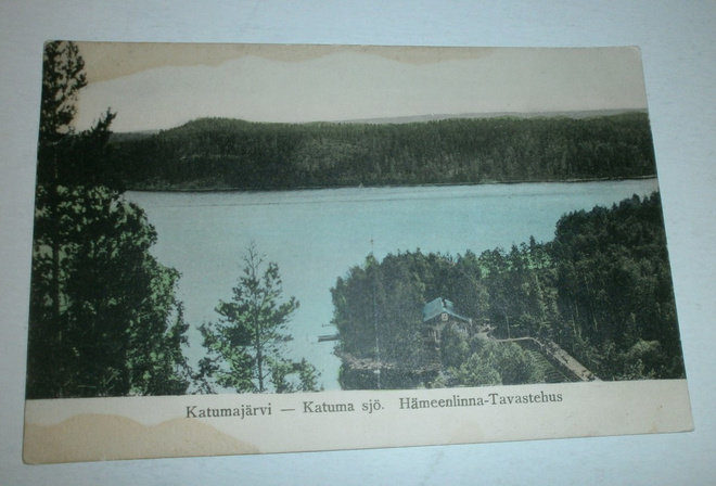 Hämeenlinna, Katumajärvi, vanha väripk, p. 1906