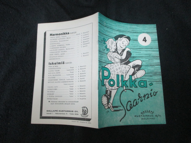 POLKKA - SAARNIO 4  ( nuottivihko v 1946