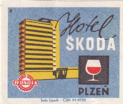 SKODA Hotel. Plzen , s76