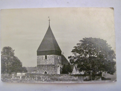 VANHA Postikortti Ahvenanmaa Eckerö 1930-l