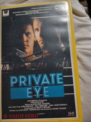 Private eye vhs