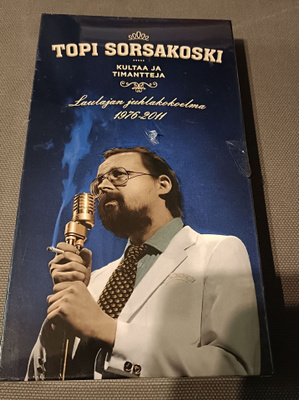 TOPI SORSAKOSKI Kultaa Ja Timantteja 1976-2011 6xcd box