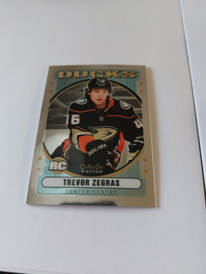 2021-22 O-Pee-Chee Platinum Retro #R66 Trevor Zegras Rookie