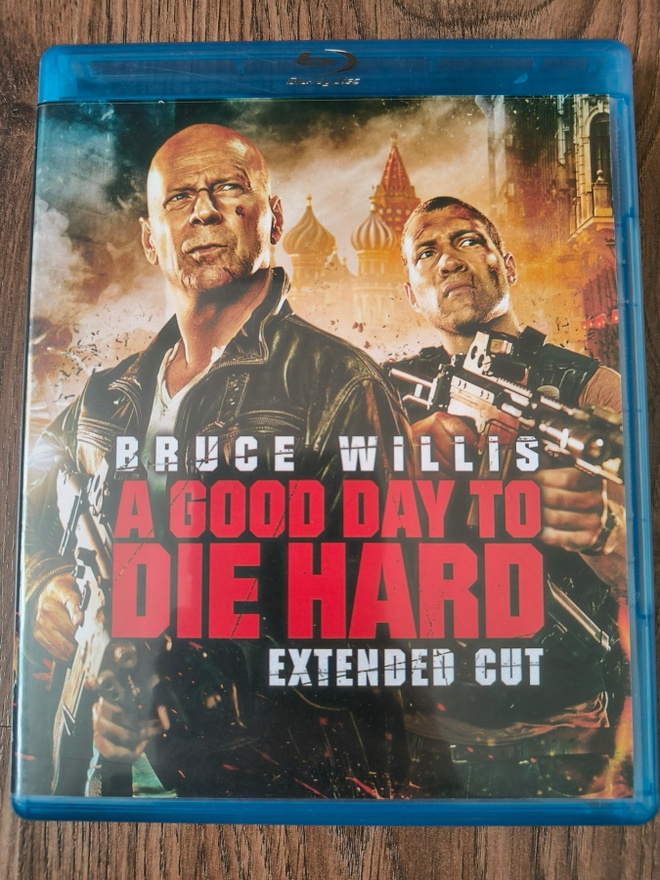 BLU-RAY: A GOOD DAY TO DIE HARD (Suomijulkaisu)