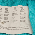 Esprit turkoosi vetoketjullinen collegetakki 100 % puuvillaa - pikkukuva 5