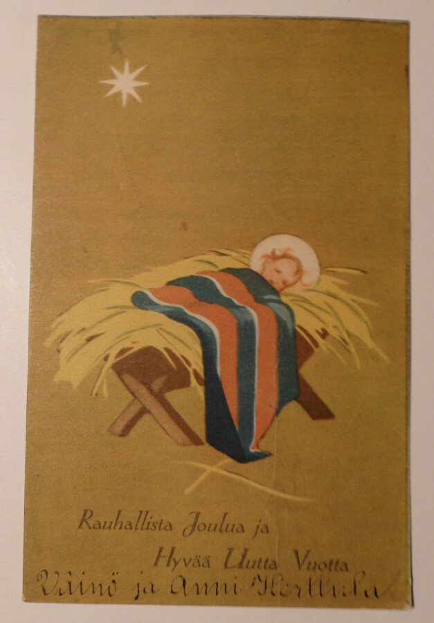Wendelin, HY 115 R3 Jeesus-lapsi, kulk. 1936