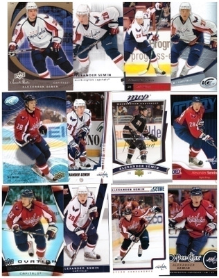 12 x ALEXANDER SEMIN Washington Capitals