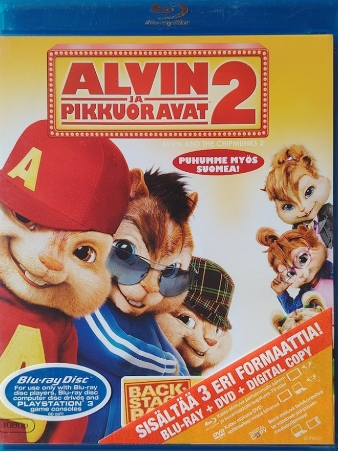 Alvin ja pikkuoravat 2