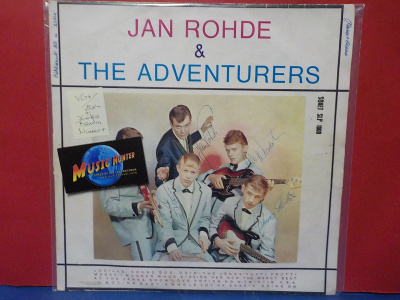 JAN ROHDE & THE ADVENTURERS VG+/EX- + NIMMARI LP