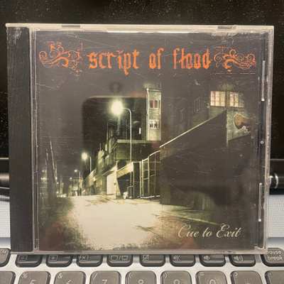 SCRIPT OF FLOOD - Cue To Exit cd (Gothic Rock)