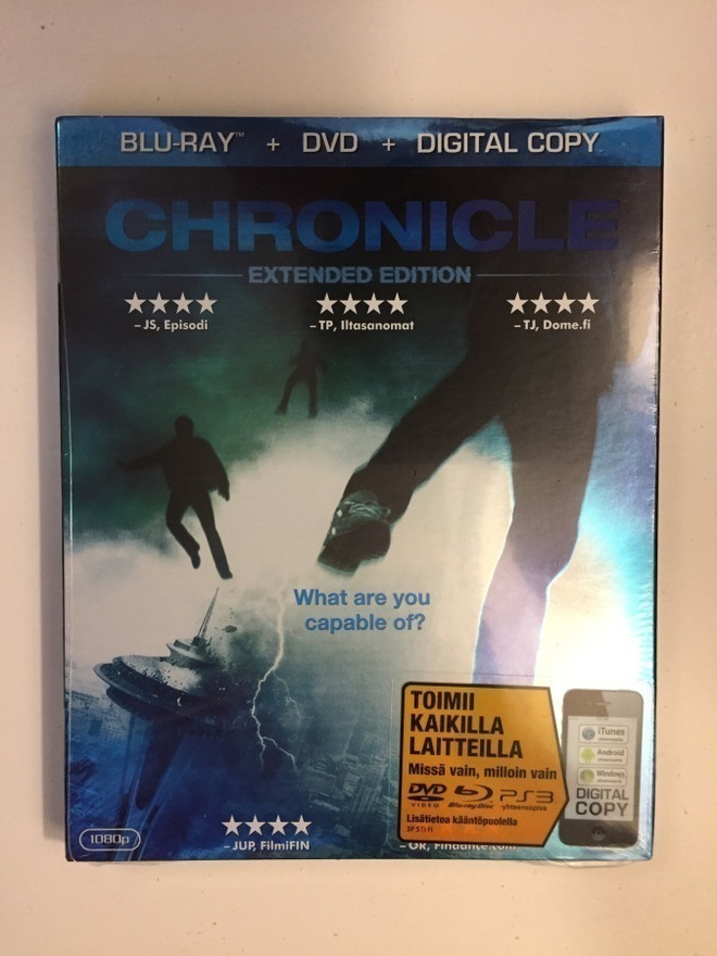Chronicle - Extended Edition (Blu-ray + DVD) UUSI! (2012)