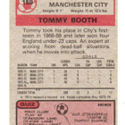 Purkkakuva Jalkapallo 1973-74 TOMMY BOOTH. Manchester City - pikkukuva 2