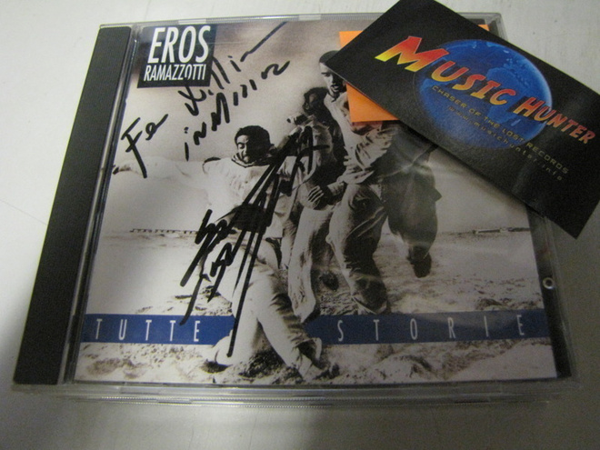 EROS RAMAZZOTTI - TUTTE STORIE CD RAMAZZOTTIN NIMMARILLA