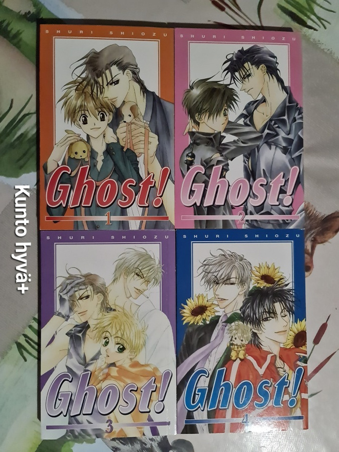 Ghost! 1-4 Koko sarja (Suomeksi) BL