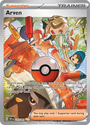 Arven 235/091 - Paldean Fates - NM/M