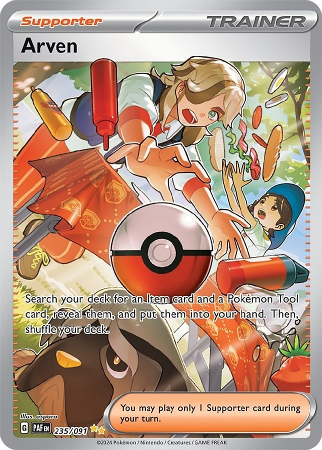 Arven 235/091 - Paldean Fates - NM/M