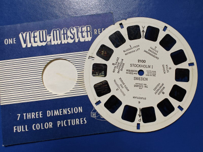 VIEW-MASTER KUVAKIEKKO: 2100 STOCKHOLM I SWEDEN