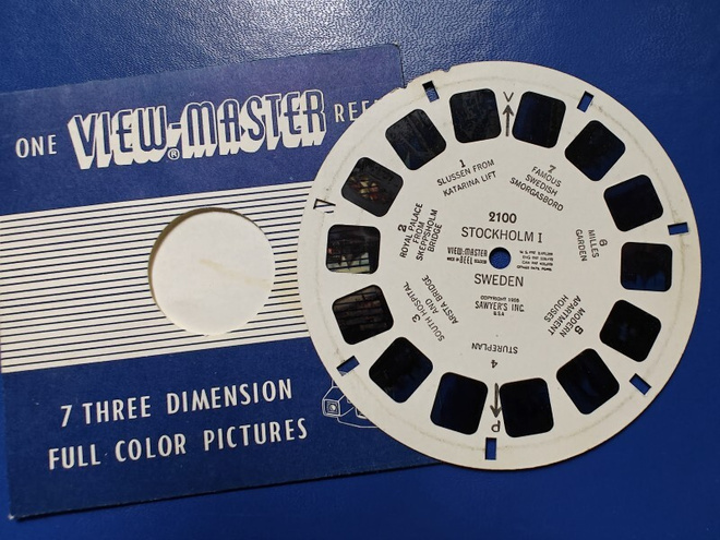 VIEW-MASTER KUVAKIEKKO: 2100 STOCKHOLM I SWEDEN