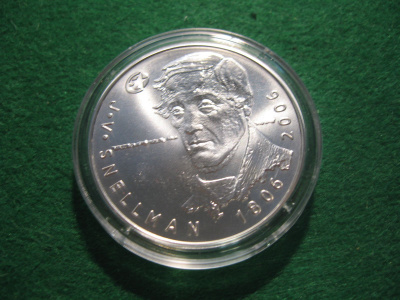 Suomi 10e hopea juhlaraha J.V. Snellman - 2006