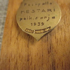 Pesäpallo mestari palkinto 1939 .Hopeaa 813 H. - pikkukuva 3