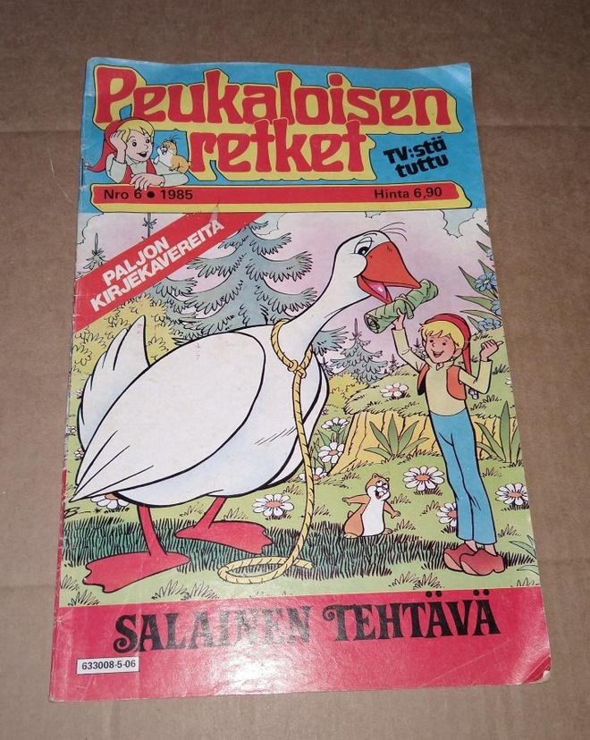 PEUKALOISEN RETKET LEHTI 6 1985