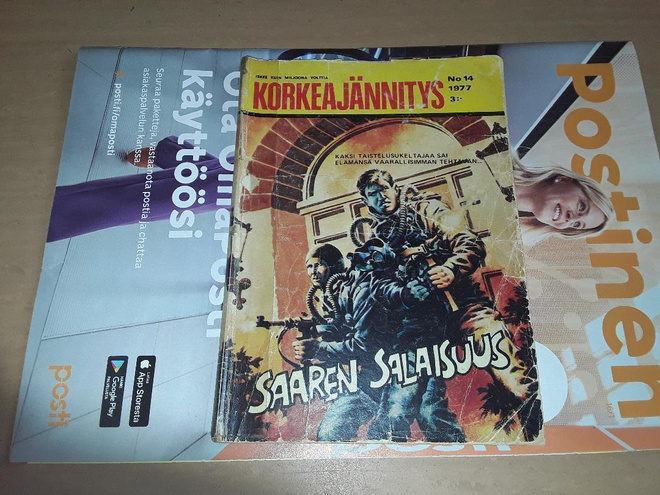 Korkeajännitys 1977 14: Saaren salaisuus