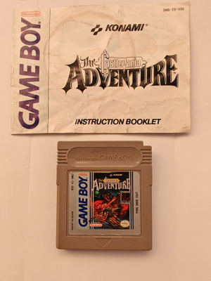 Castlevania Adventure Game Boy