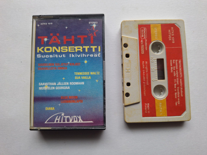 TÄHTI KONSERTTI Reijo Taipale, Salomon ym. c-kasetti