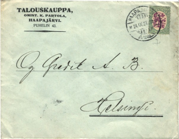 FIRMAK. HAAPAJÄRVI
